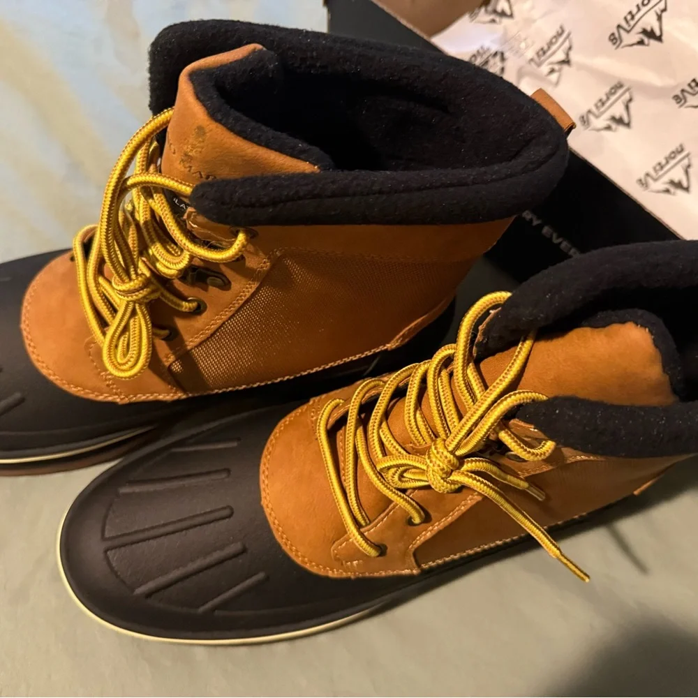 Bruno Marc Men's Insulated Waterproof Snow Boots NWT Size 12 - Picture 6 of 9
